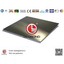 Globond Brushed Stainless Steel Sheet 040